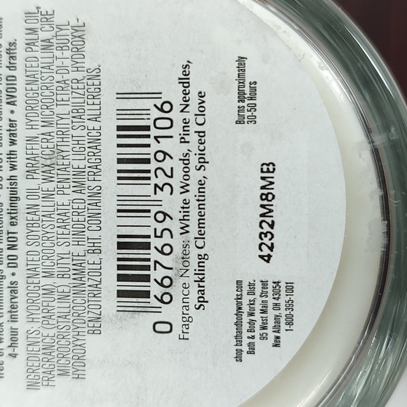 Bath & Body Works WINTER Foaming Hand Soap & Candle Gift Set - Picture 5 of 5